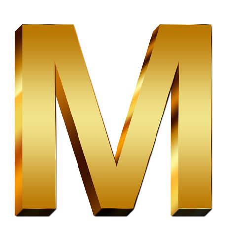  m|The Letter M 